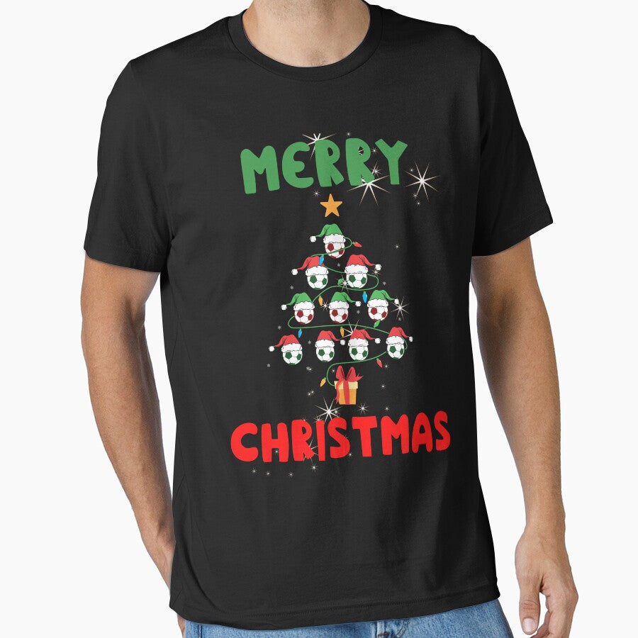 Merry Christmas - Soccer Ball Christmas Tree by Georgy09