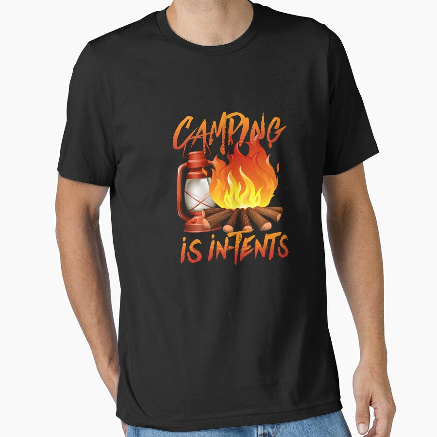 Camping Is In Tents by Danny Cuevas T-Shirts, Hoodie, Sweatshirt | BlankRebels.com (Image 1)