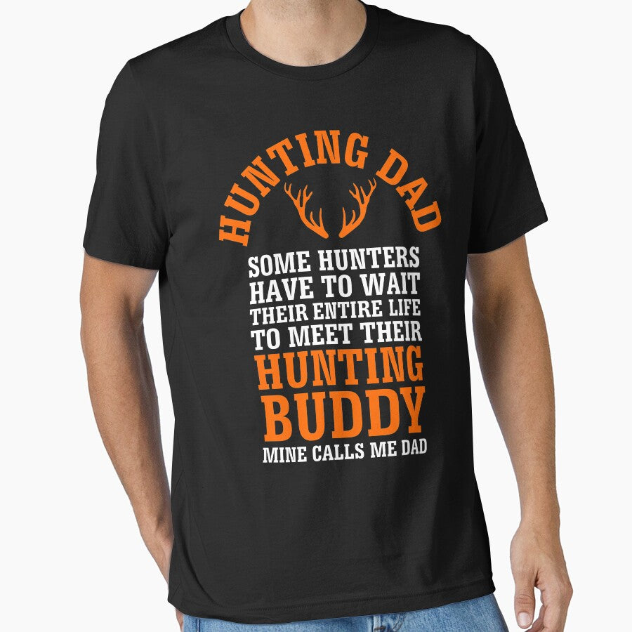 Hunting Dad Shirt for Fathers Day by threadsmonkey Hoodie, Sweatshirt | BlankRebels.com (Image 1)
