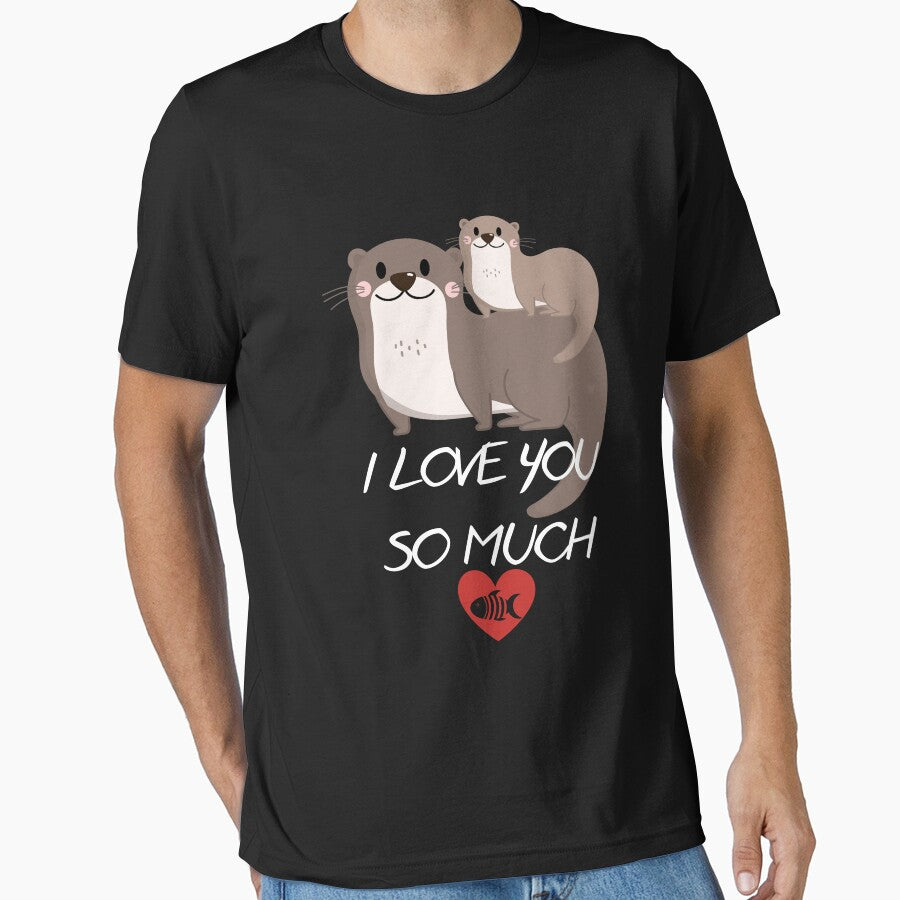 Significant Otters spiral t-shirt by Dailyanimal Hoodie, Sweatshirt | BlankRebels.com (Image 1)
