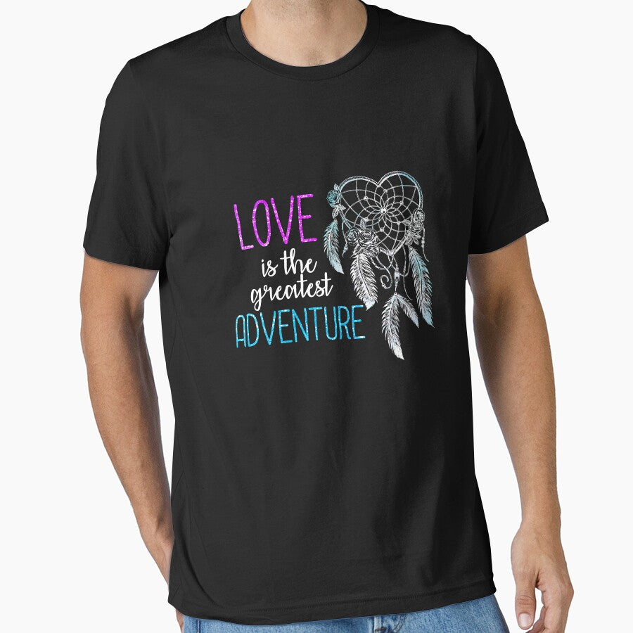 Love is Greatest Adventure Design by GraphicRhythm T-Shirts, Hoodie, Sweatshirt | BlankRebels.com (Image 1)