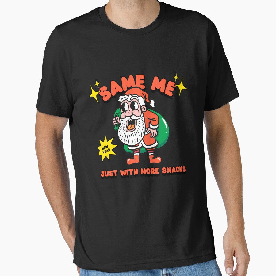 New Year, Same Me – Just with More Snacks by Luminou-Lens T-Shirts, Hoodie, Sweatshirt | BlankRebels.com (Image 1)