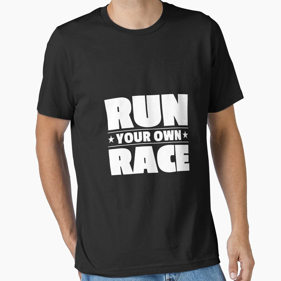 Run Your Own Race - Running T shirt by Yarkos Hoodie, Sweatshirt | BlankRebels.com (Image 1)