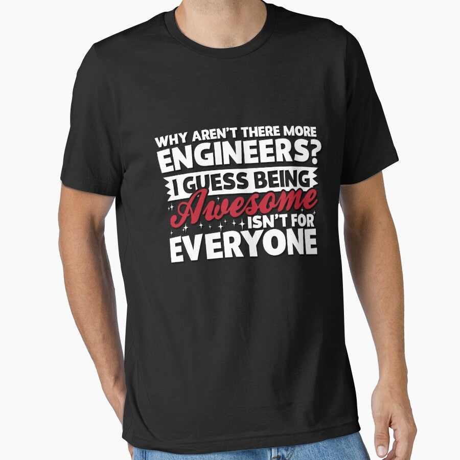 Awesome Engineer Novelty Soft Screen Printed Summer T-Shirts, Hoodie, Sweatshirt