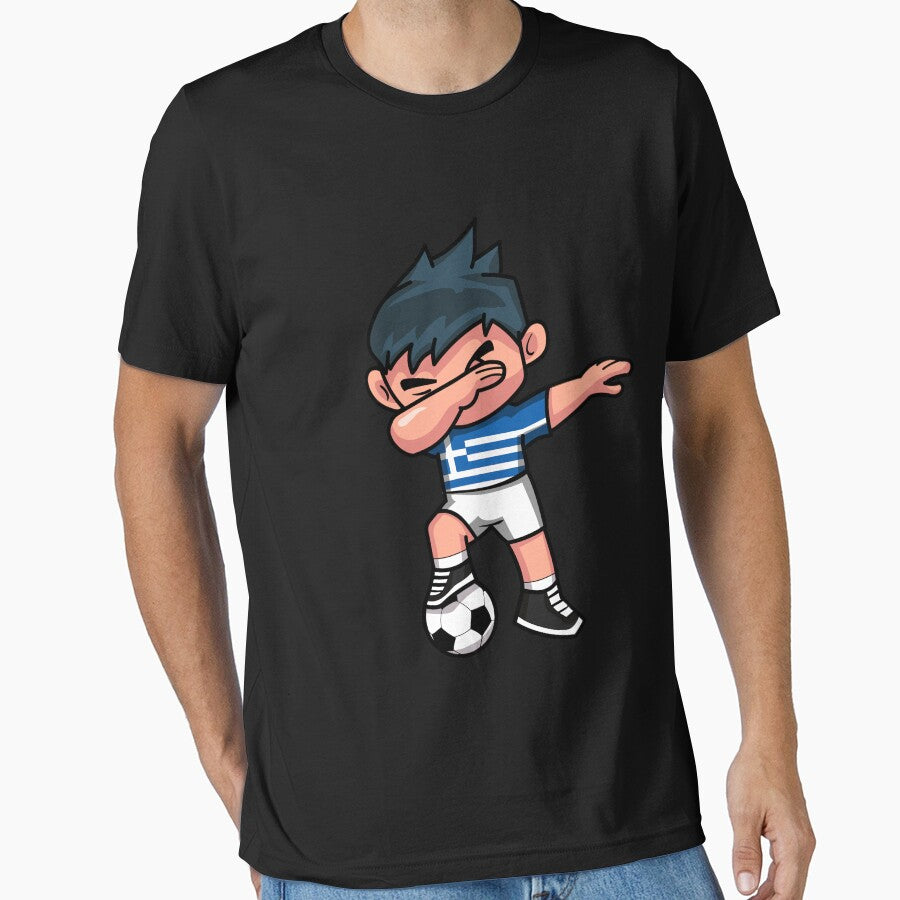 Soccer Boy Dabbing Greece by melsens