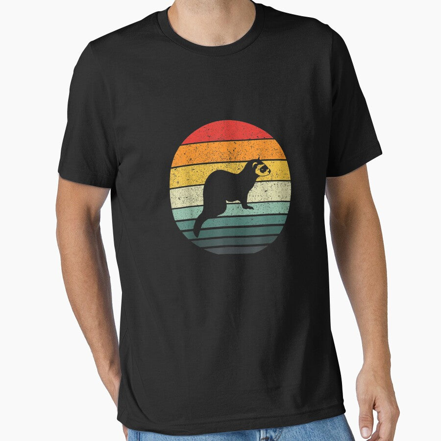 Vintage Ferret Retro T-Shirts, Hoodie, Sweatshirt