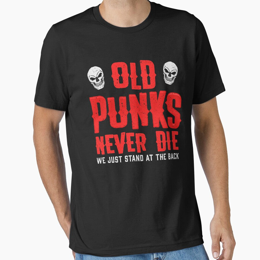 Punk Rock T-Shirt Never Dead Funny by tncgifts