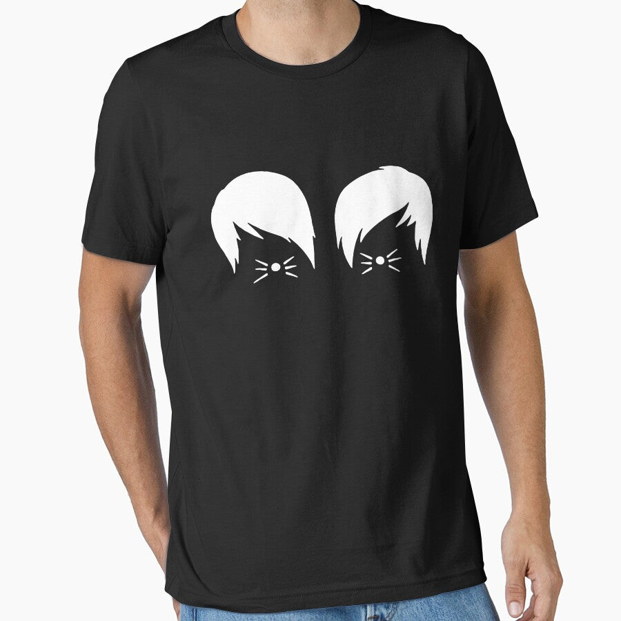 Dan and Phil Cat Whiskers by createes T-Shirts, Hoodie, Sweatshirt | BlankRebels.com (Image 1)