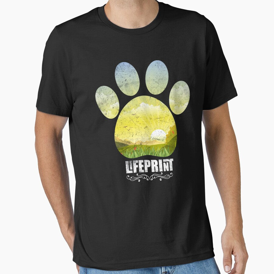 Life Print T-Shirt by Christopher Taylor