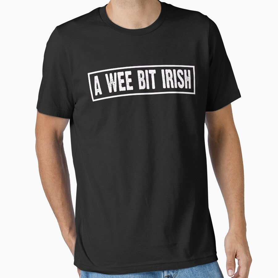 A Wee Bit Irish Funny by CoolApparelShop T-Shirts, Hoodie, Sweatshirt | BlankRebels.com (Image 1)