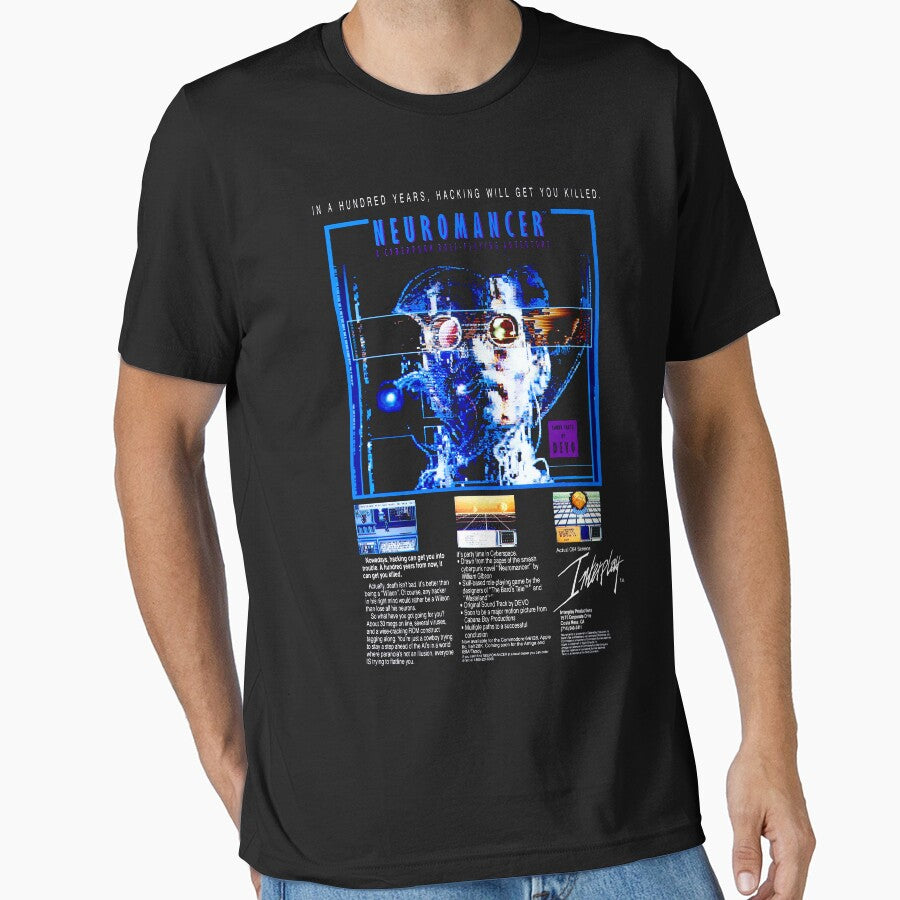 NEUROMANCER by tomplatt T-Shirts, Hoodie, Sweatshirt | BlankRebels.com (Image 1)