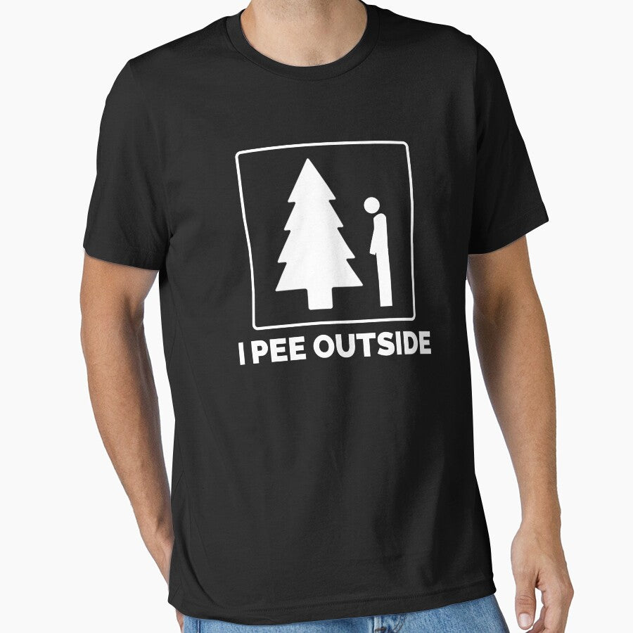 I Pee Outside | Camping, Hiking by designeclipse T-Shirts, Hoodie, Sweatshirt | BlankRebels.com (Image 1)