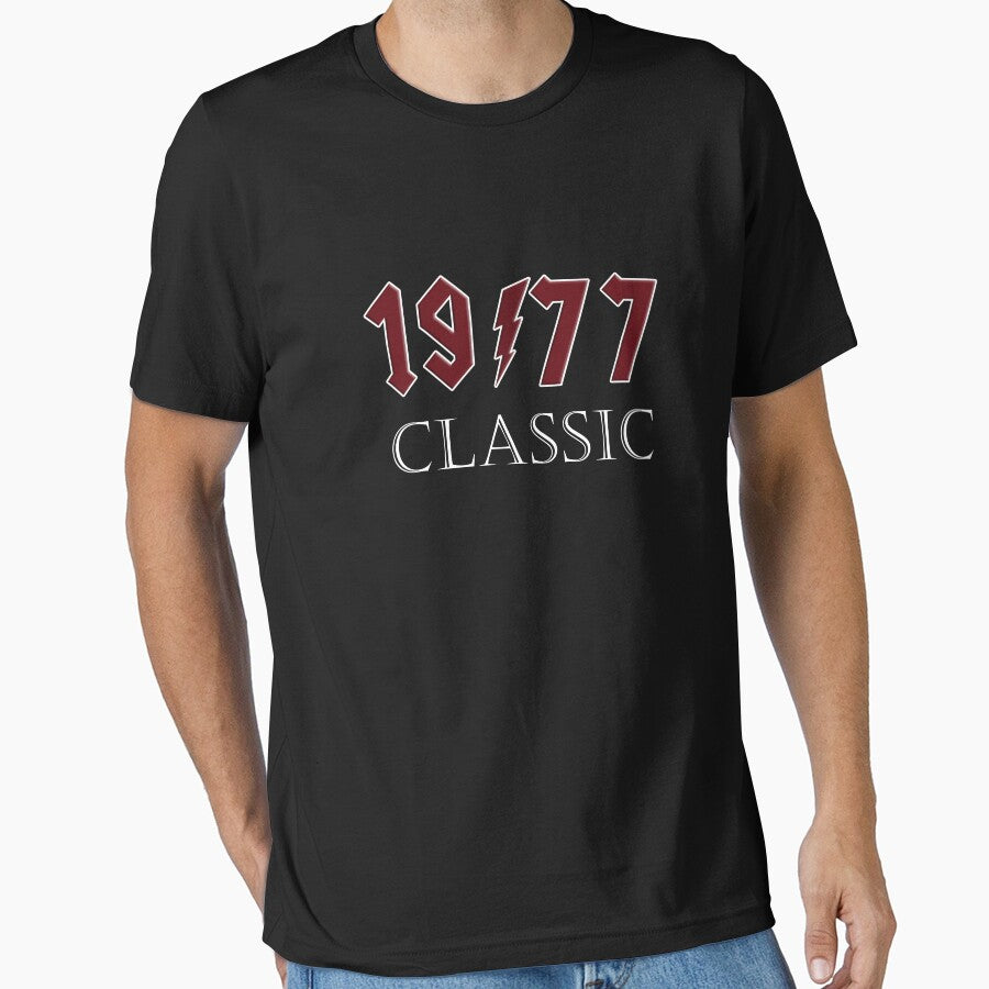 Top 1977 Birthday Rock Classic Gift Design by LGamble12345 T-Shirts, Hoodie, Sweatshirt | BlankRebels.com (Image 1)