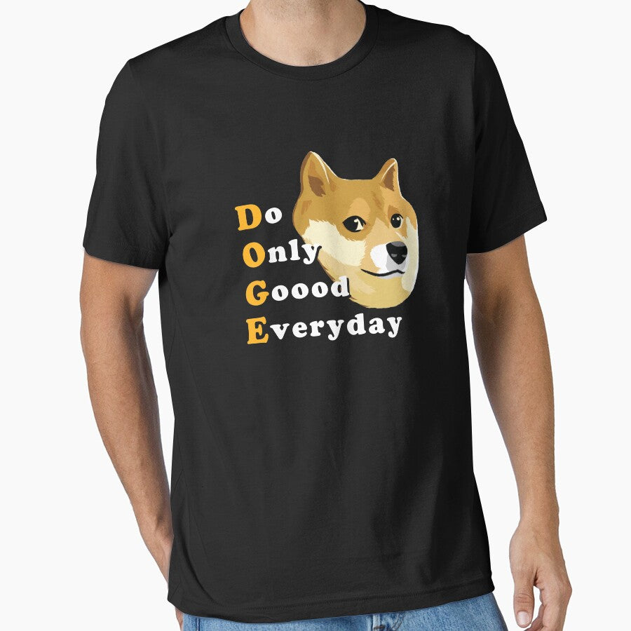 Crypto doge do only good everyday shirt by Freewind-Studio Hoodie, Sweatshirt | BlankRebels.com (Image 1)