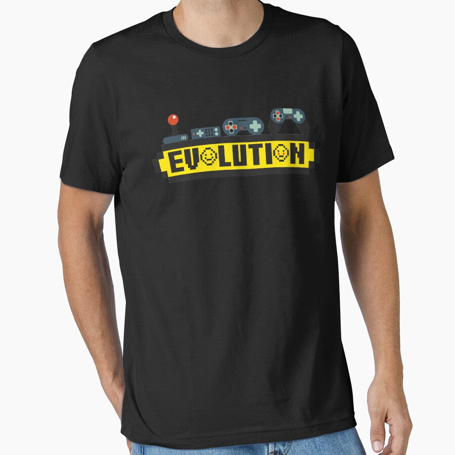 Evolution of Gamer | Gamer Gifts | Gamer clothing | Gamer Dad | Gamer dad | Gamer Sayings | Gamer Gifts for Men... (Image 1)