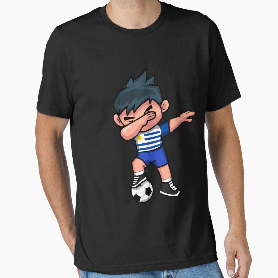 Soccer Boy Dabbing Uruguay by melsens