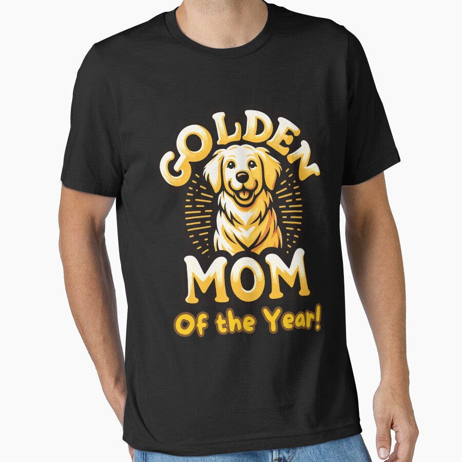 Golden Mom of the Year by Woof-Worthy-ART T-Shirts, Hoodie, Sweatshirt | BlankRebels.com (Image 1)