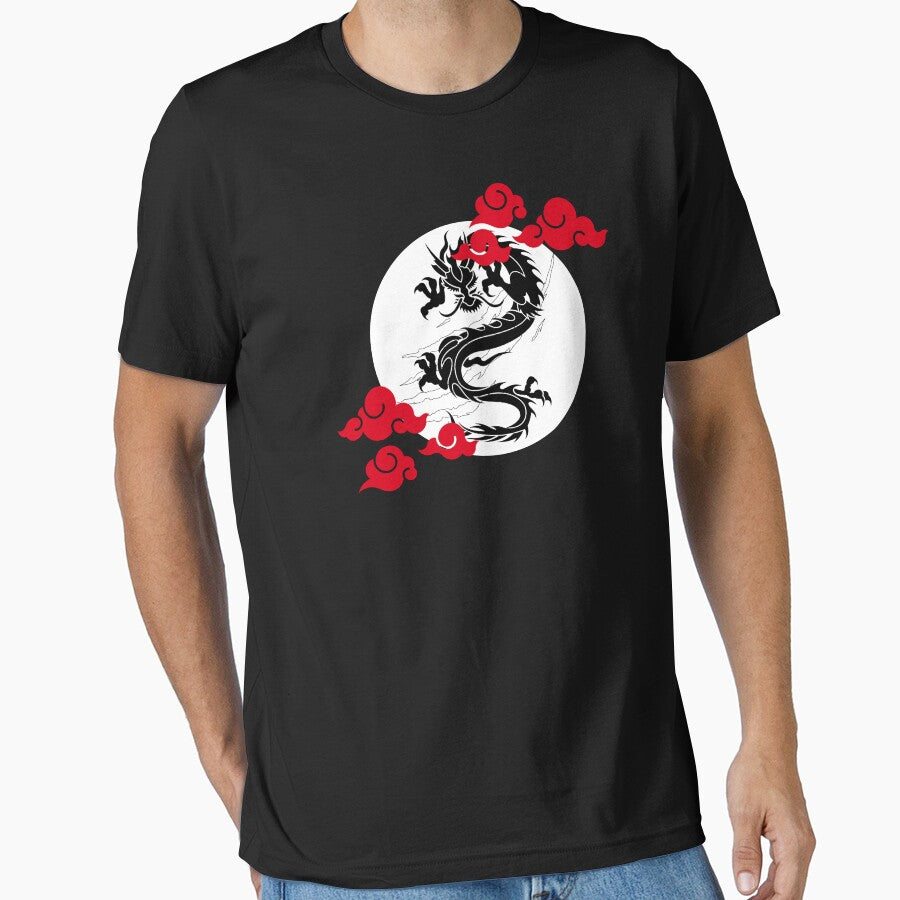 Japanese Black Dragon by yusufstry T-Shirts, Hoodie, Sweatshirt | BlankRebels.com (Image 1)
