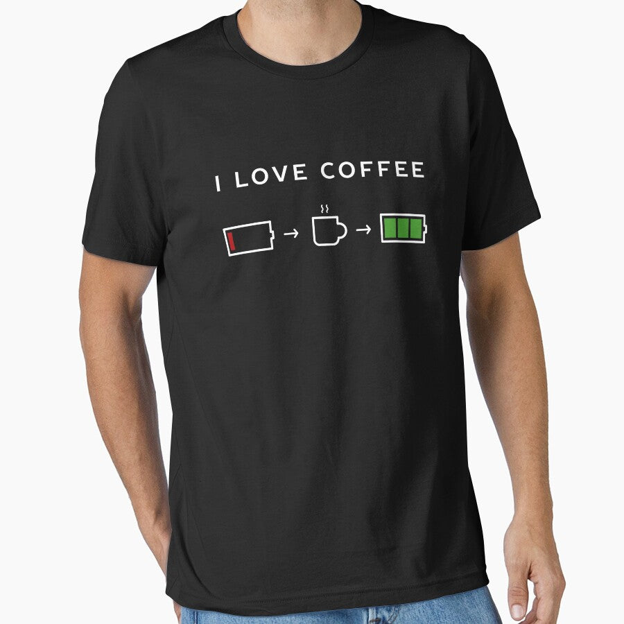 I Love Coffee Caffeine Lover T-Shirts, Hoodie, Sweatshirt