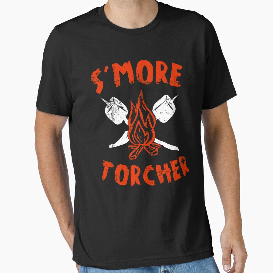Camping S'more Torcher by Danny Cuevas T-Shirts, Hoodie, Sweatshirt | BlankRebels.com (Image 1)