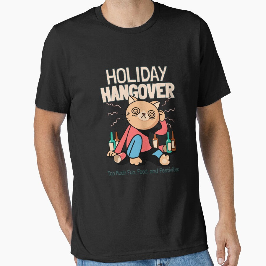 Holiday Hangover: Too Much Fun, Food, and Festivities by Luminou-Lens T-Shirts, Hoodie, Sweatshirt (Image 1)