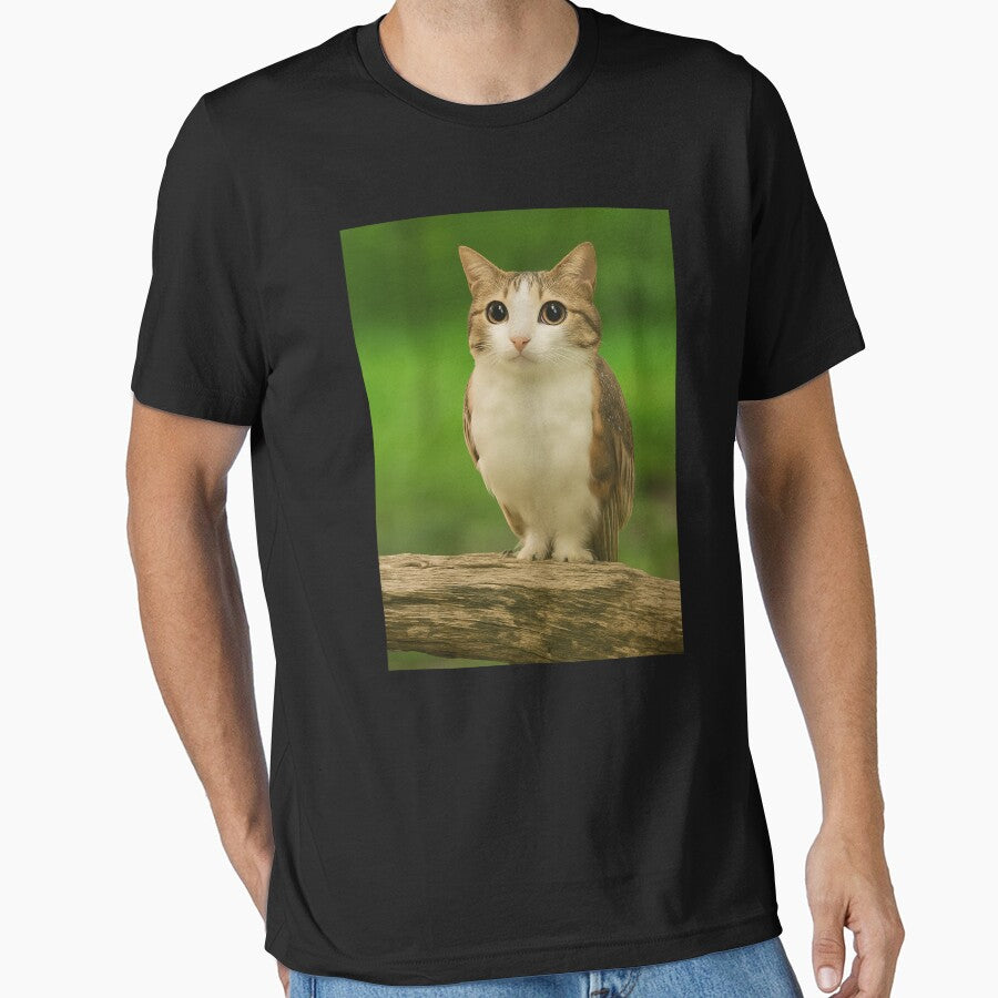 Meowl Cat Owl Funny Internet Trendy Meme by will freed18 T-Shirts, Hoodie, Sweatshirt | BlankRebels.com (Image 1)