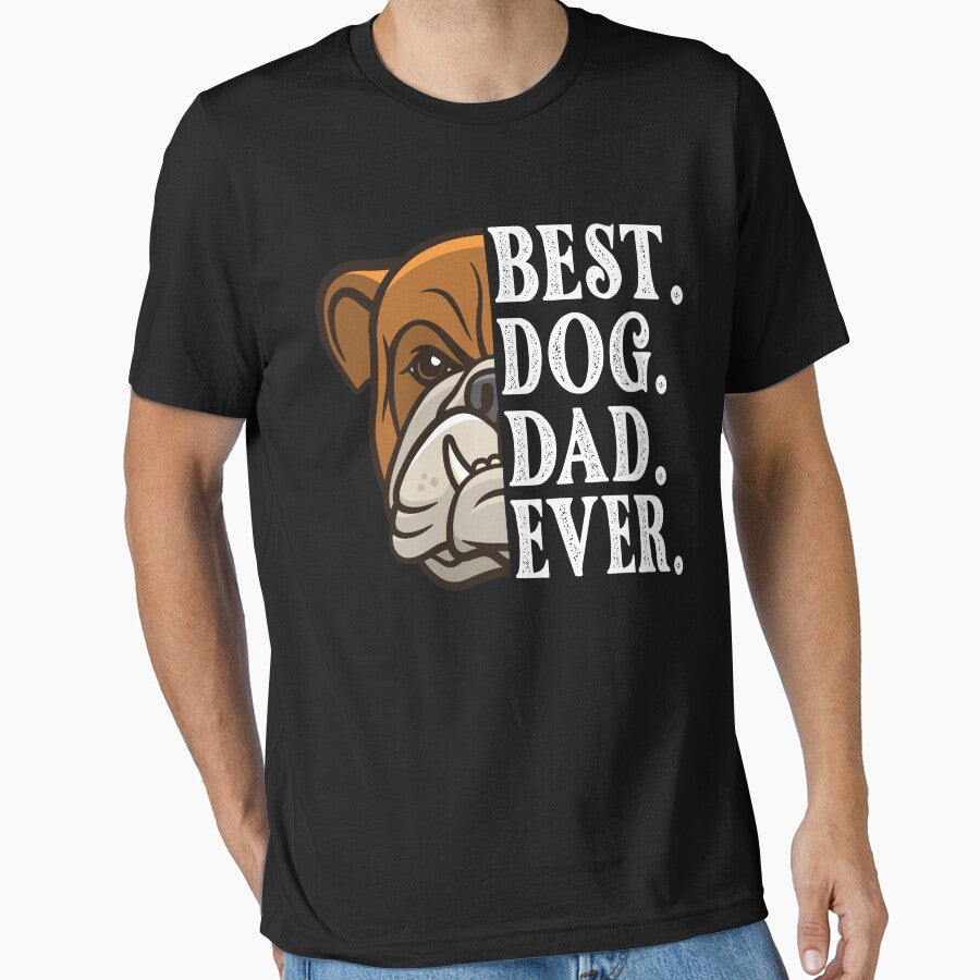 BEST DOG DAD EVER - DOG LOVER GIFT by DitaNadiaStore T-Shirts, Hoodie, Sweatshirt | BlankRebels.com (Image 1)