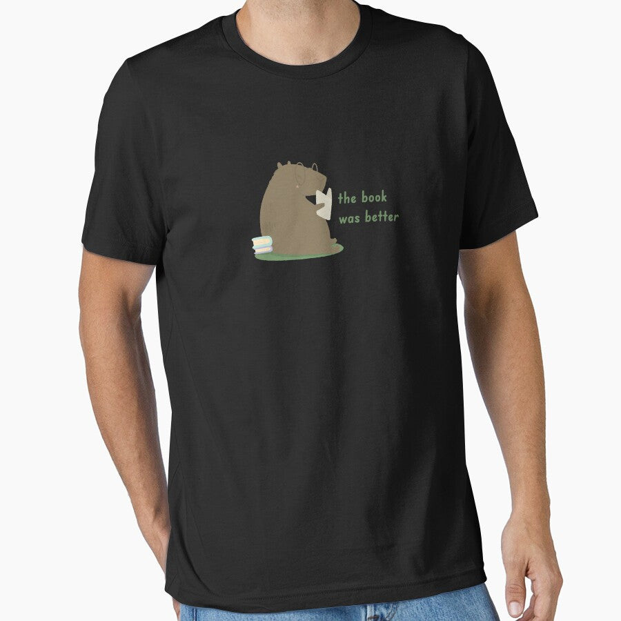 capybara read book - book aesthetic by TNwandesignart T-Shirts, Hoodie, Sweatshirt | BlankRebels.com (Image 1)