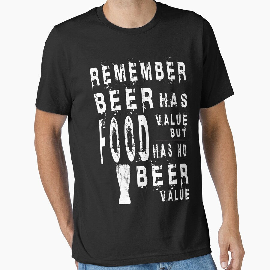 Beer has food value - Funny beer saying. by tillhunter
