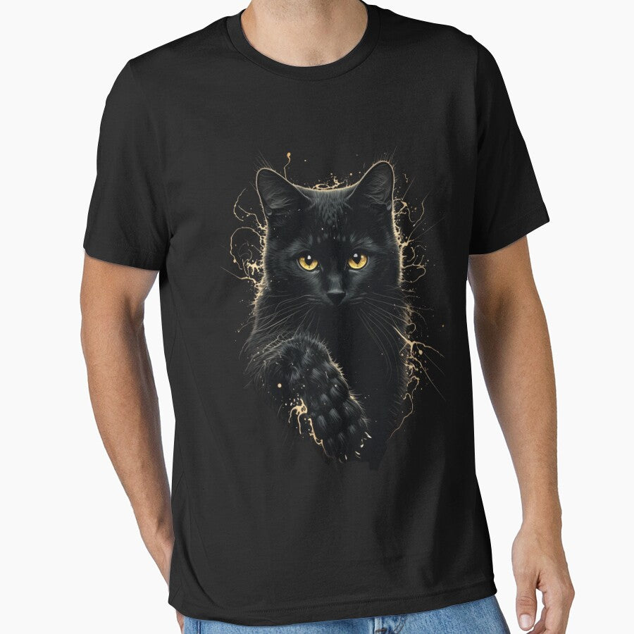 Black Cat by DianaaBoutique T-Shirts, Hoodie, Sweatshirt | BlankRebels.com (Image 1)