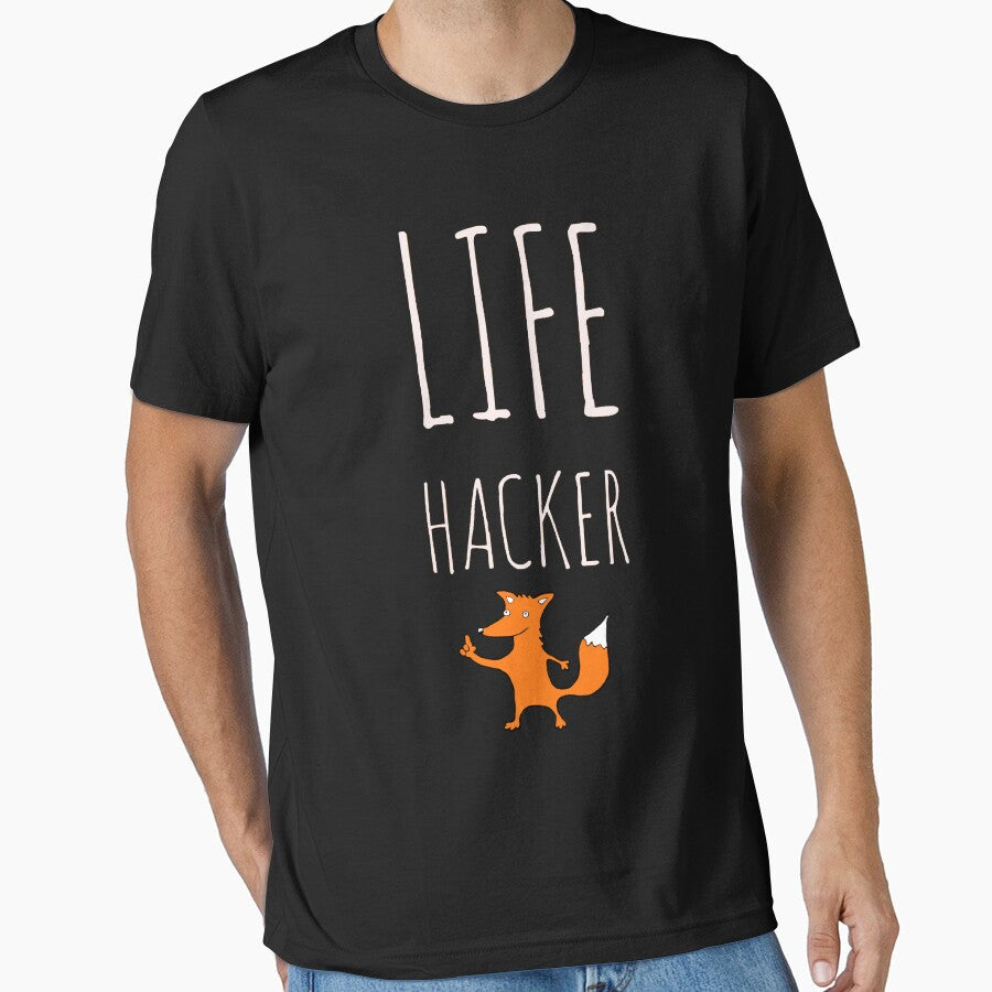 Foxy Life Hack by ArtWeaver T-Shirts, Hoodie, Sweatshirt | BlankRebels.com (Image 1)