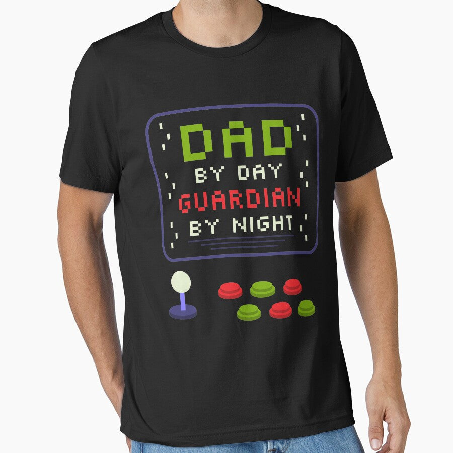 Dad By Day Guardian | Gamer Gifts | Gamer clothing | Gamer Dad | Gamer dad | Gamer Sayings | Gamer Gifts for Men | Gamer Gifts for Women | Gamer Mom by Kreature Look