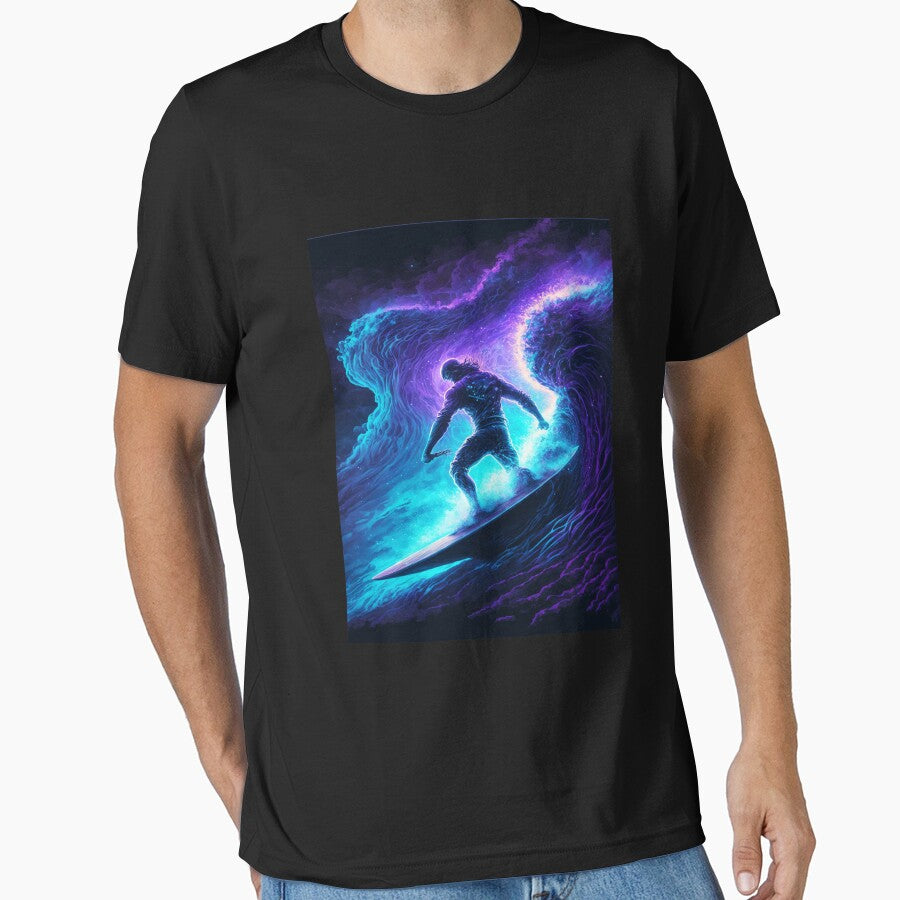 Space Surfing T-Shirts, Hoodie, Sweatshirt