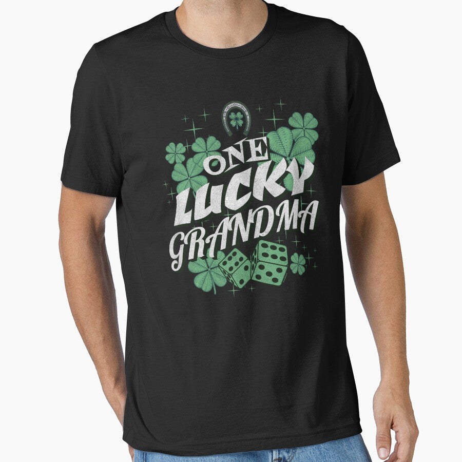 One Lucky Grandma by Rich Summers Art T-Shirts, Hoodie, Sweatshirt | BlankRebels.com (Image 1)