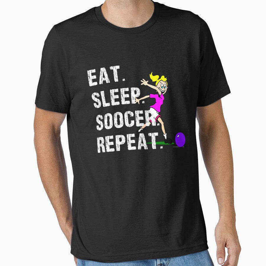 Eat Sleep Soccer Repeat Girl by cimibaka25