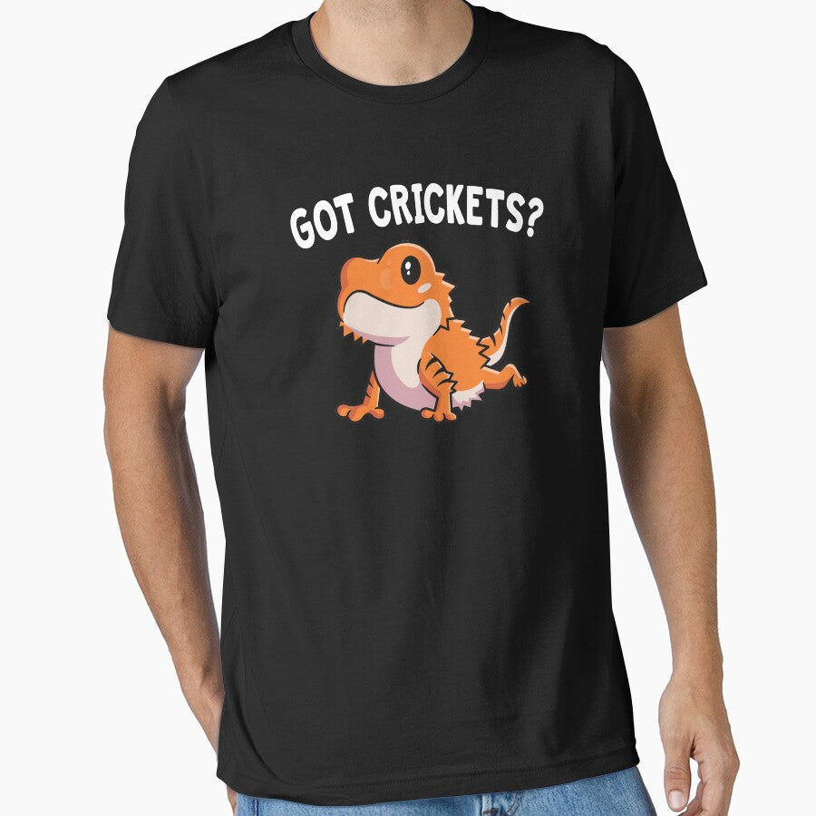Got Crickets Bearded Dragon Shirt Gift For Reptile Lover by 14thFloor Hoodie, Sweatshirt | BlankRebels.com (Image 1)