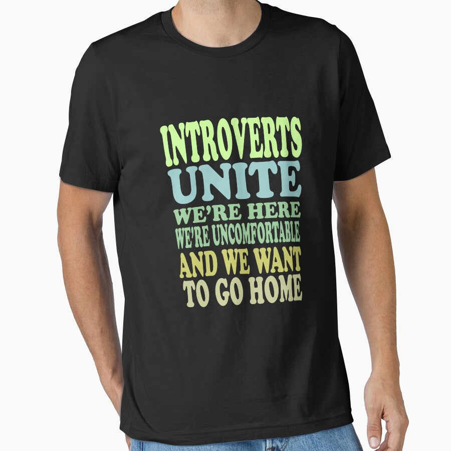Introverts Unite by Ricaso T-Shirts, Hoodie, Sweatshirt | BlankRebels.com (Image 1)
