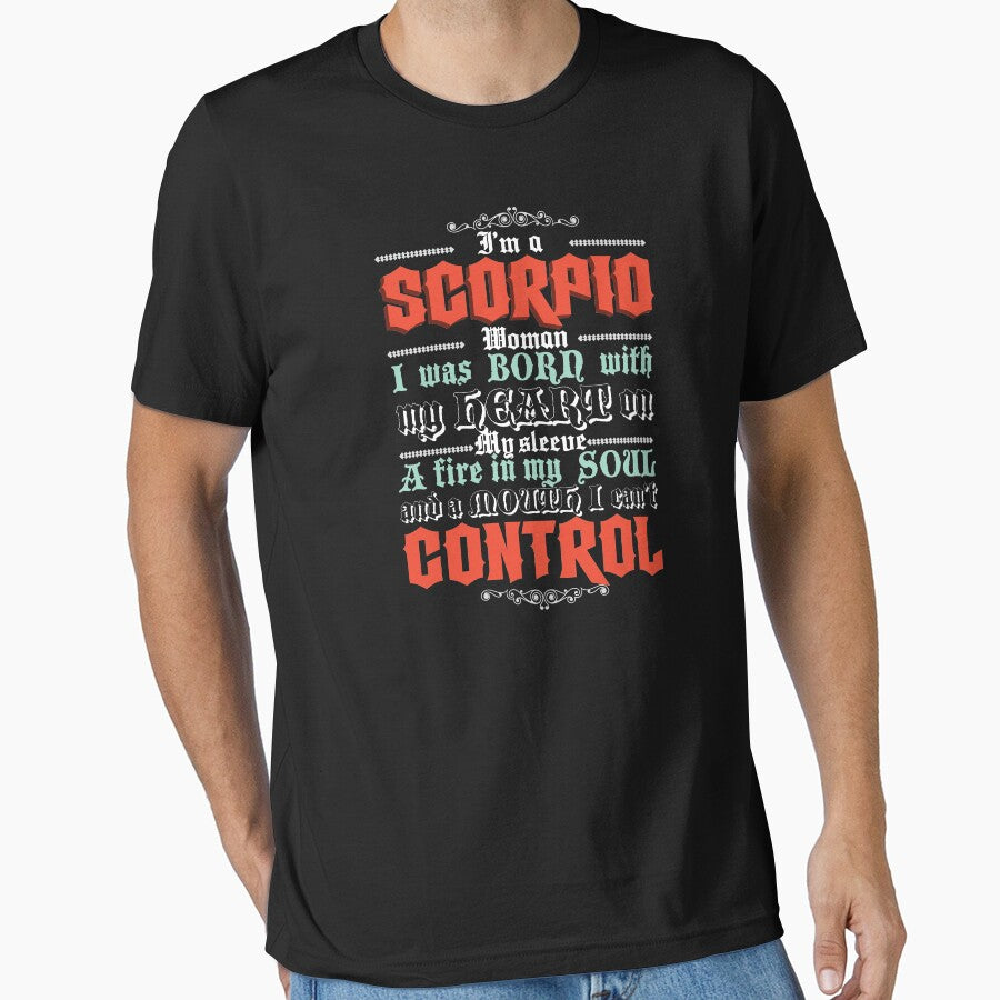 I'm A Scorpio Woman by stuch75 T-Shirts, Hoodie, Sweatshirt | BlankRebels.com (Image 1)