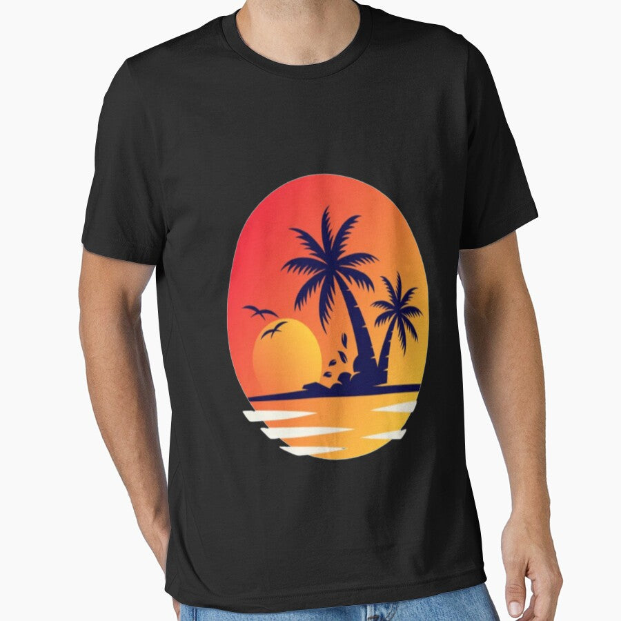 the beautiful sunset day by Themiror T-Shirts, Hoodie, Sweatshirt | BlankRebels.com (Image 1)