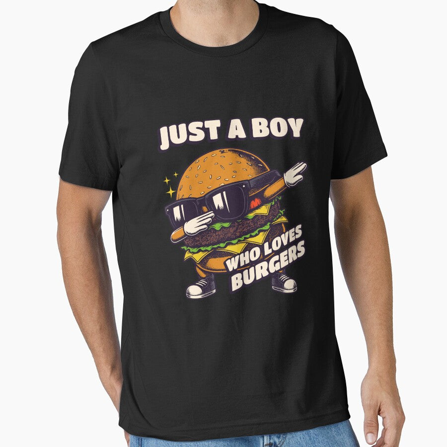 Funny Gift Hamburger Lover Cool Burger Lover Cheeseburger by najma12 T-Shirts, Hoodie, Sweatshirt | BlankRebels.com (Image 1)