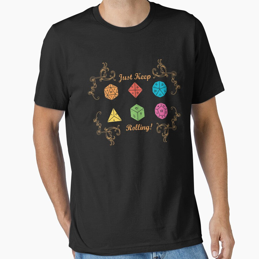 Just Keep Rolling by Letter-Q T-Shirts, Hoodie, Sweatshirt | BlankRebels.com (Image 1)