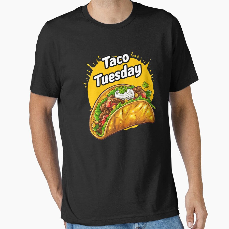Taco Tuesday Fiesta Taco by Craftifik . T-Shirts, Hoodie, Sweatshirt | BlankRebels.com (Image 1)