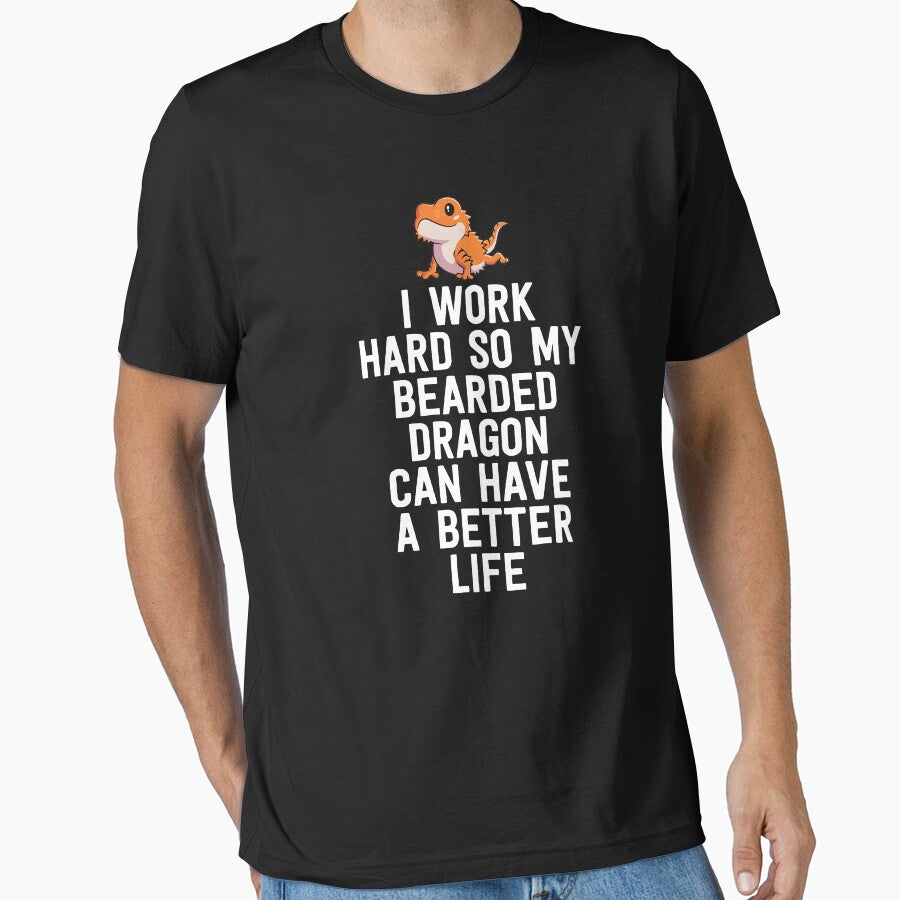 Funny Gift For Bearded Dragon Owner Women Lizard Reptile by 14thFloor T-Shirts, Hoodie, Sweatshirt (Image 1)