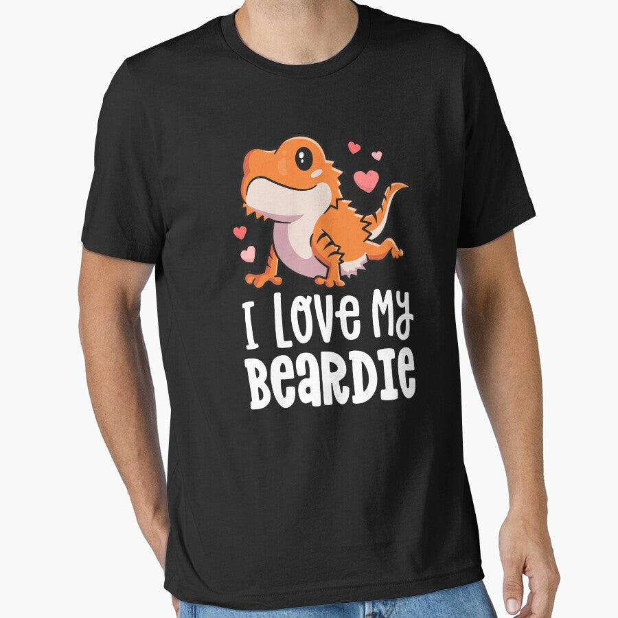 Bearded Dragon Shirt For Girls Women I Love My Beardie Gift by 14thFloor Hoodie, Sweatshirt | BlankRebels.com (Image 1)