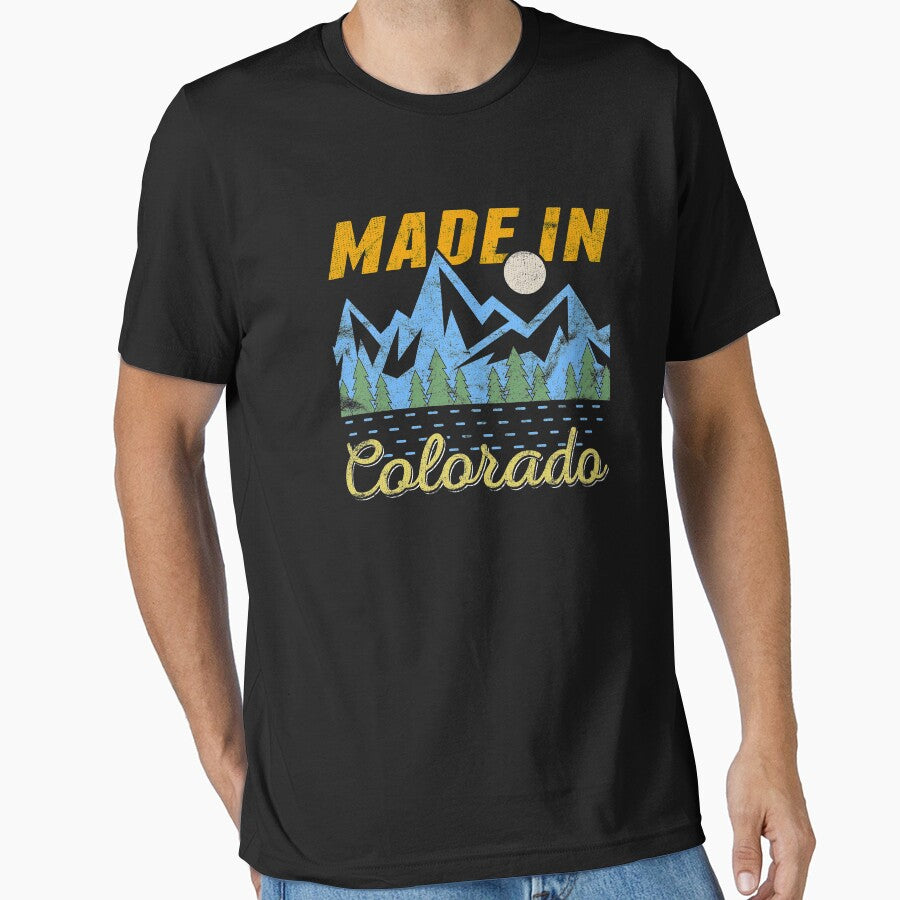 Made in Colorado Landscape Camping design by fermo T-Shirts, Hoodie, Sweatshirt | BlankRebels.com (Image 1)