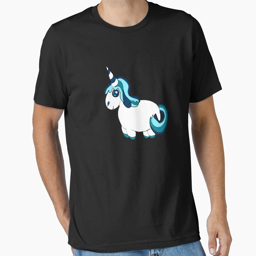 Cute Little Baby Blue Unicorn Emoji by PrintPress T-Shirts, Hoodie, Sweatshirt | BlankRebels.com (Image 1)
