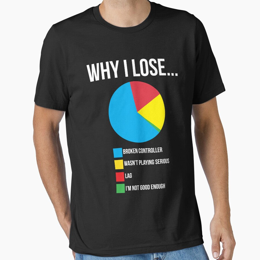 Why I lose Funny Video Gaming T-shirt by zcecmza Hoodie, Sweatshirt | BlankRebels.com (Image 1)