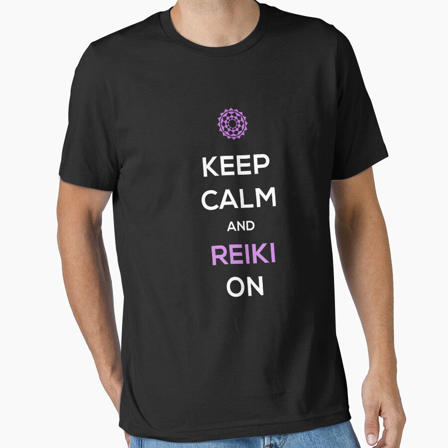 Keep Calm Funny Chakra Qi Reiki T-Shirts, Hoodie, Sweatshirt