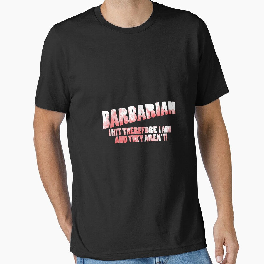 Barbarian takes a swing by ianablakeman T-Shirts, Hoodie, Sweatshirt | BlankRebels.com (Image 1)