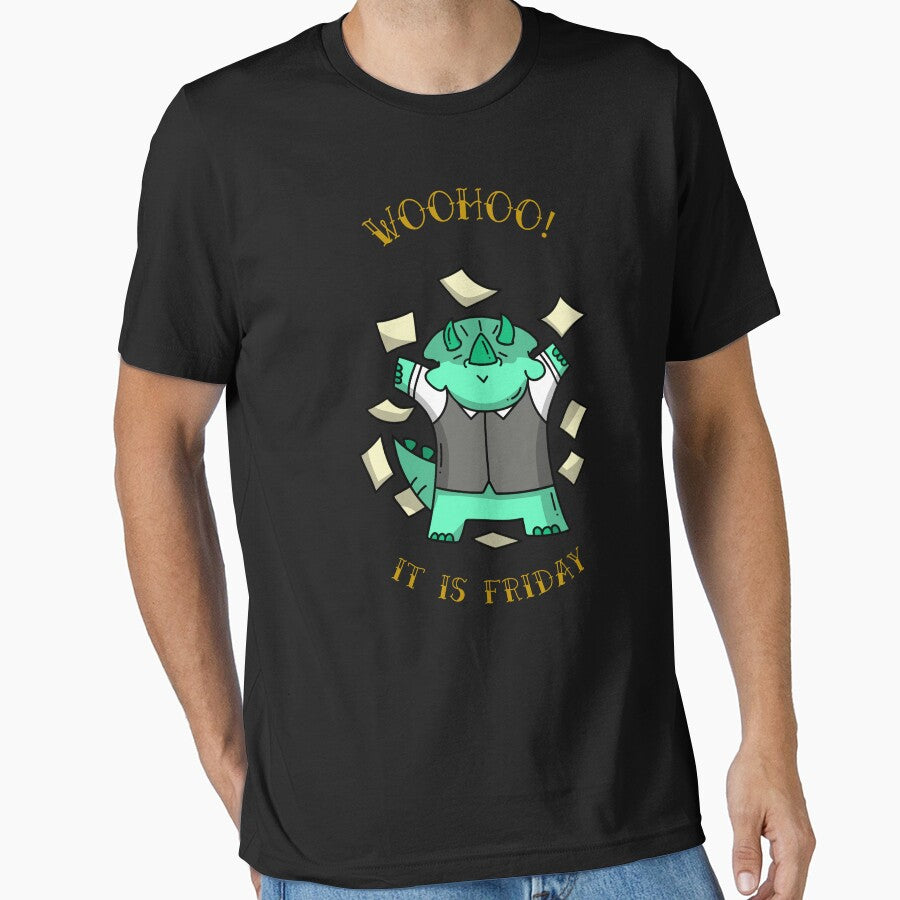 WOOHOO! IT IS FRIDAY by NKCREATOR-01 T-Shirts, Hoodie, Sweatshirt | BlankRebels.com (Image 1)